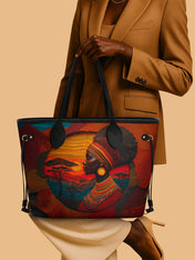 Earthly Beauty Classic Shopper Tote QR0HH018