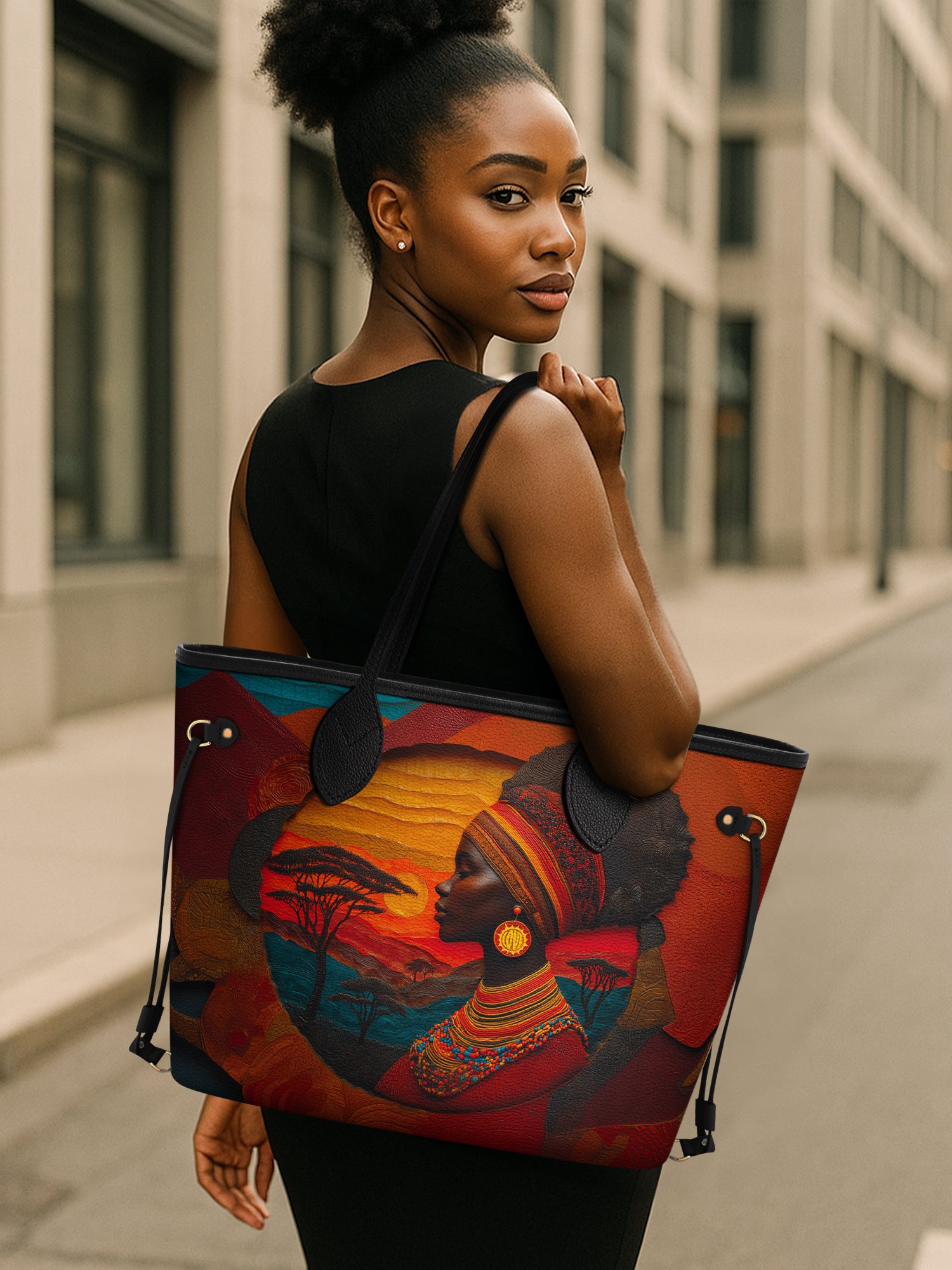 Earthly Beauty Classic Shopper Tote QR0HH018