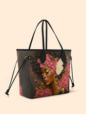 Pink Blossom Classic Shopper Tote QR0HH015