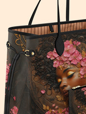 Pink Blossom Classic Shopper Tote QR0HH015