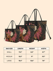Pink Blossom Classic Shopper Tote QR0HH015