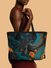 Spiral Grace Classic Shopper Tote QR0TV011