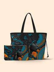 Spiral Grace Classic Shopper Tote QR0TV011