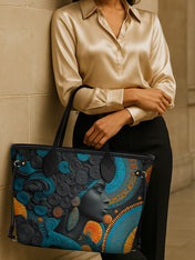 Spiral Grace Classic Shopper Tote QR0TV011