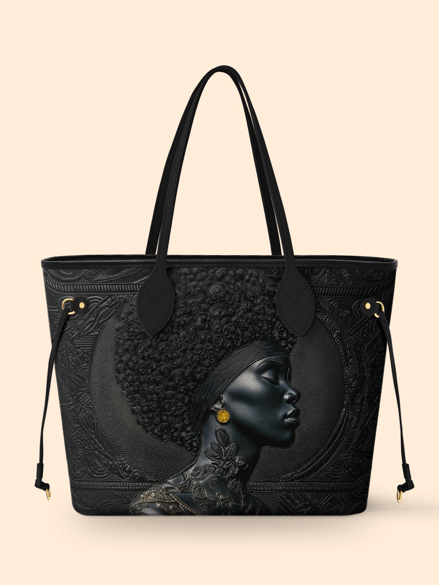 Crowned In Onyx Classic Shopper Tote QR0XD067