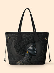 Crowned In Onyx Classic Shopper Tote QR0XD067