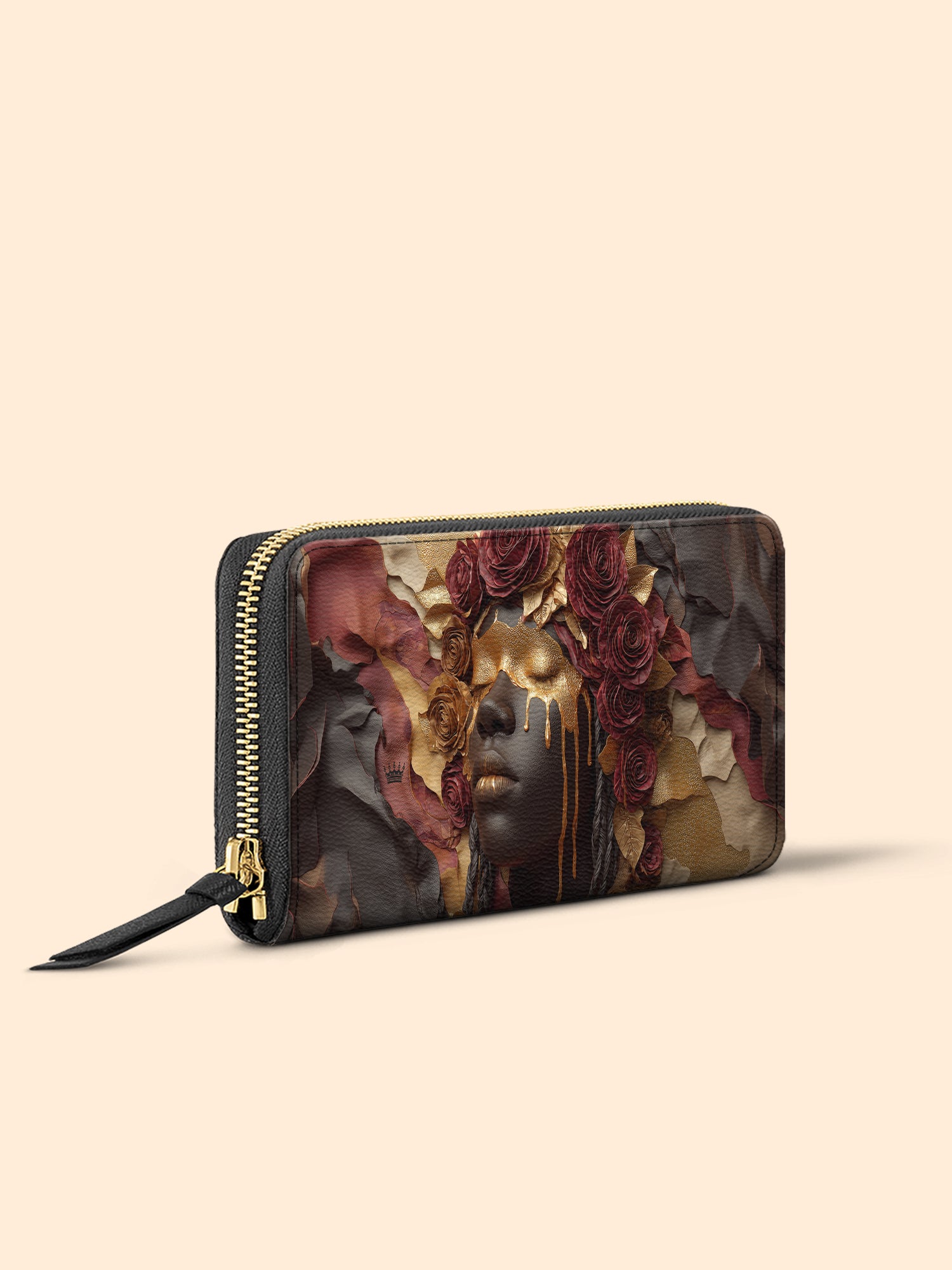 Dripping Petals Slimline Zippy Wallet QR0TD052