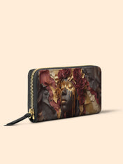 Dripping Petals Slimline Zippy Wallet QR0TD052
