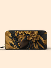 Melanin Bloom Slimline Zippy Wallet QR0TD051