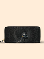 Crowned In Onyx Slimline Zippy Wallet QR0XD069