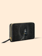 Crowned In Onyx Slimline Zippy Wallet QR0XD069