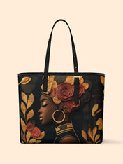 Dustlight Bloom Sleek Leather Tote QR0XD072