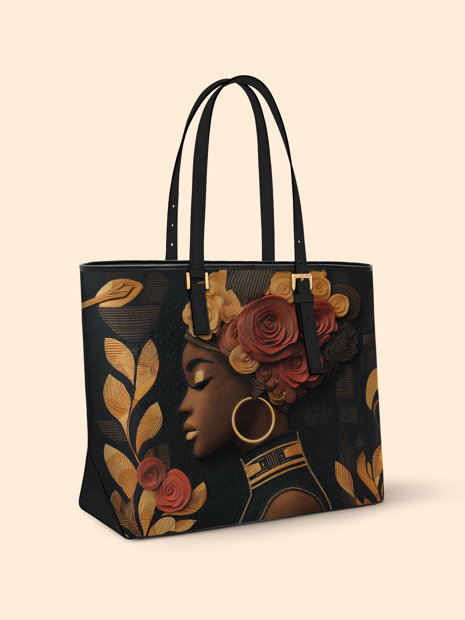 Dustlight Bloom Sleek Leather Tote QR0XD072