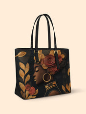 Dustlight Bloom Sleek Leather Tote QR0XD072