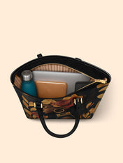 Dustlight Bloom Sleek Leather Tote QR0XD072