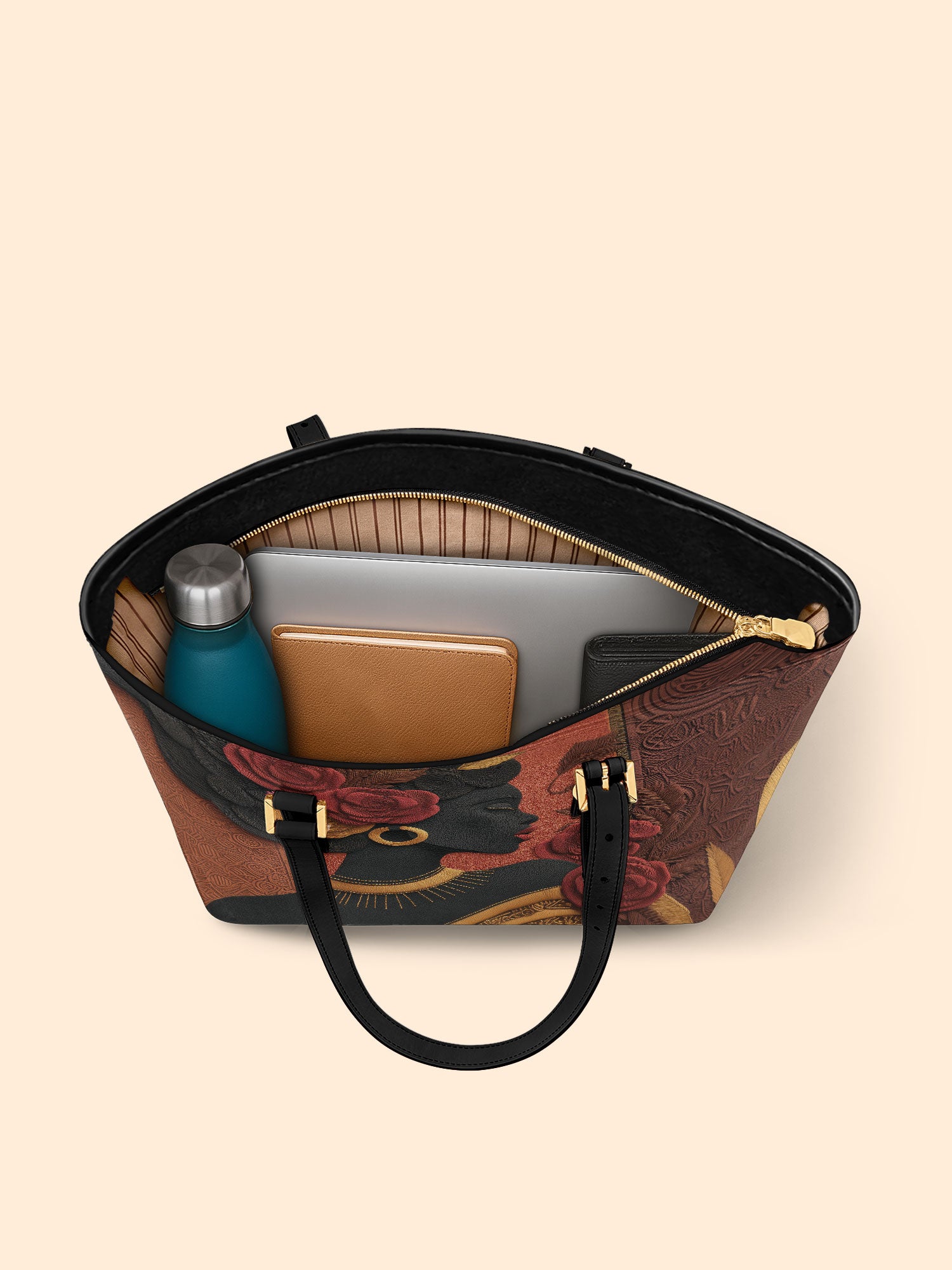 Emberline Echo Sleek Leather Tote QR0XD073