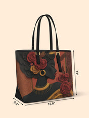 Emberline Echo Sleek Leather Tote QR0XD073