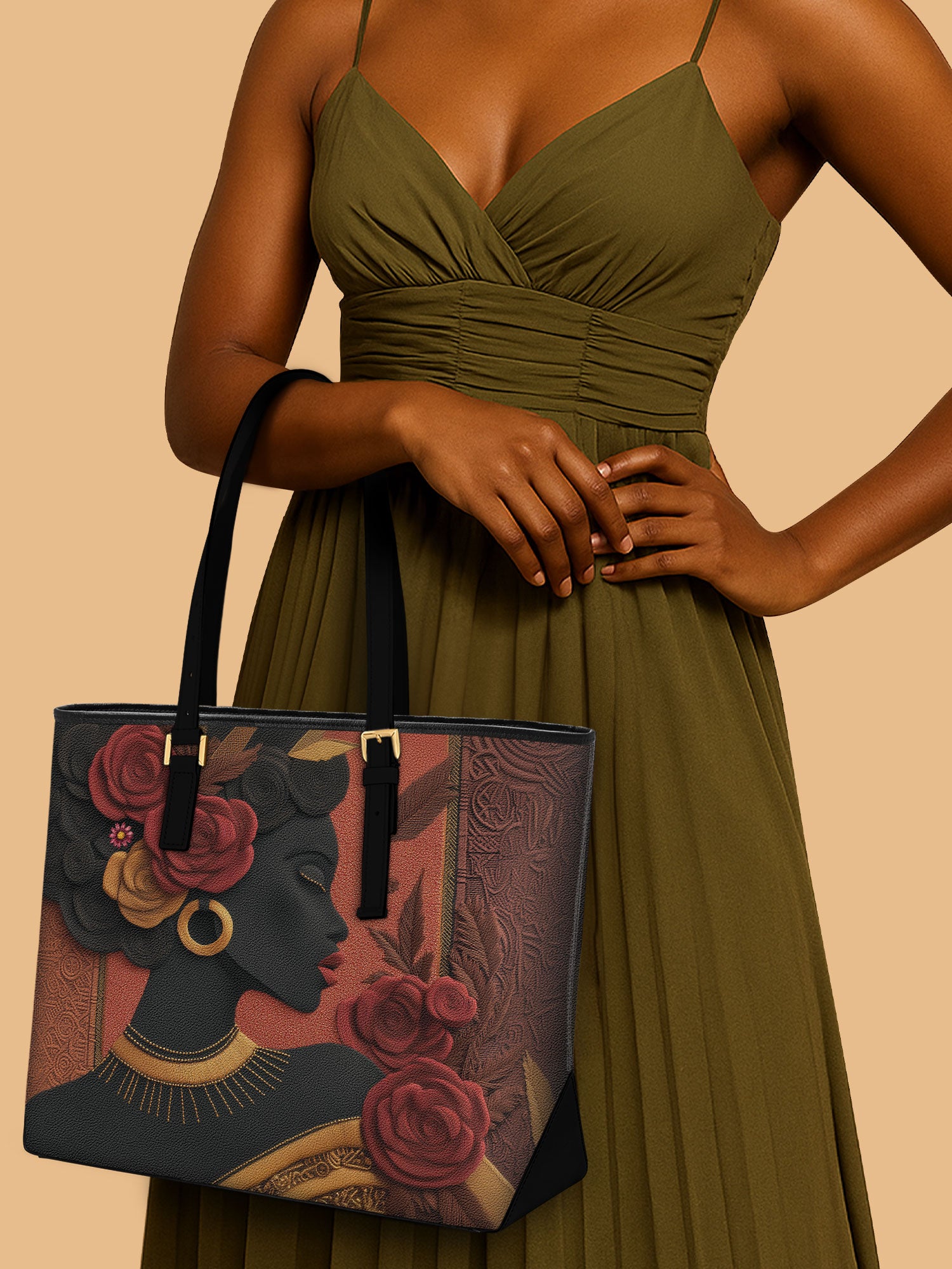 Emberline Echo Sleek Leather Tote QR0XD073