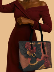 Emberline Echo Sleek Leather Tote QR0XD073