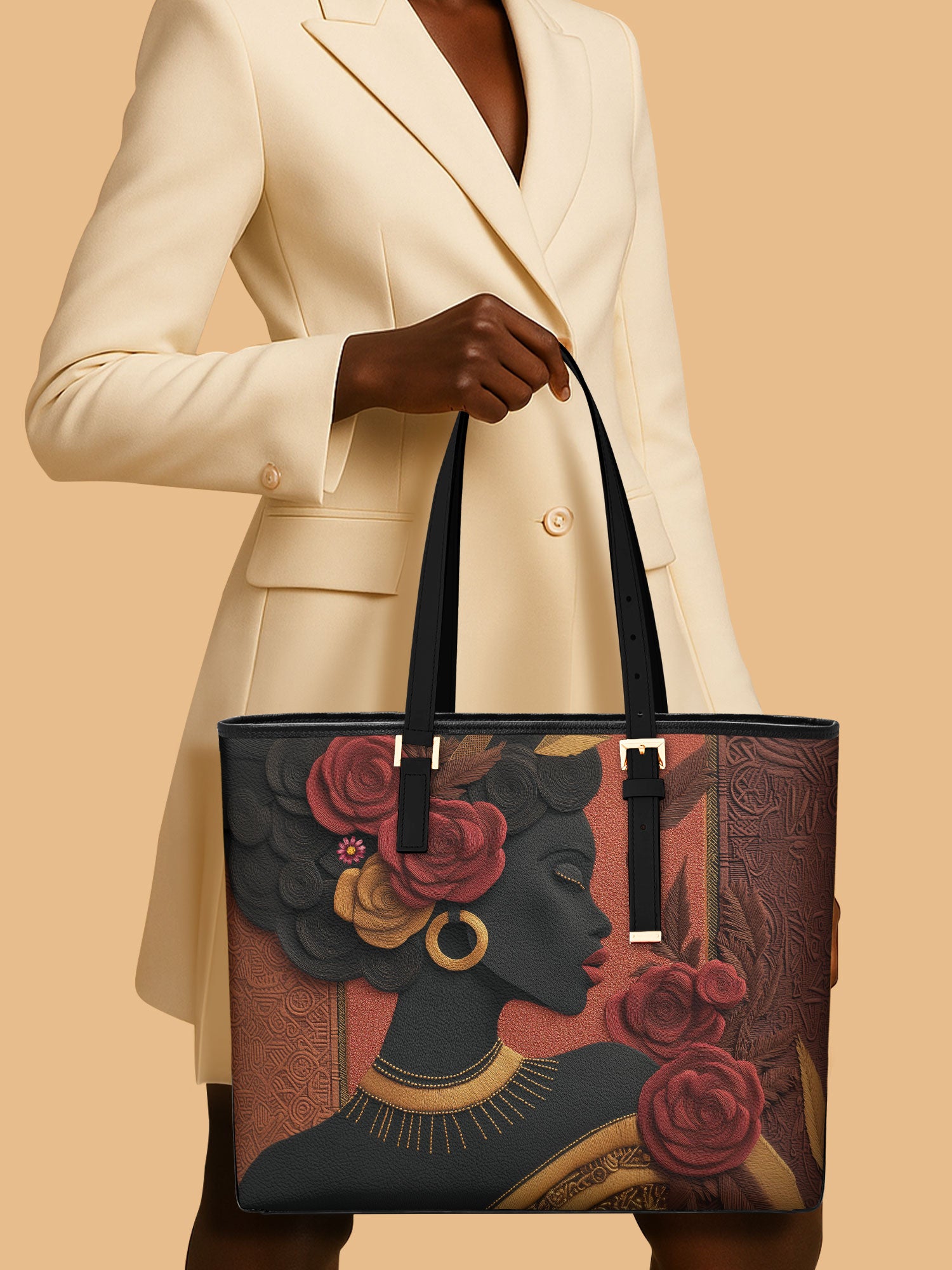 Emberline Echo Sleek Leather Tote QR0XD073