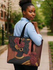 Emberline Echo Sleek Leather Tote QR0XD073