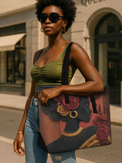 Emberline Echo Sleek Leather Tote QR0XD073