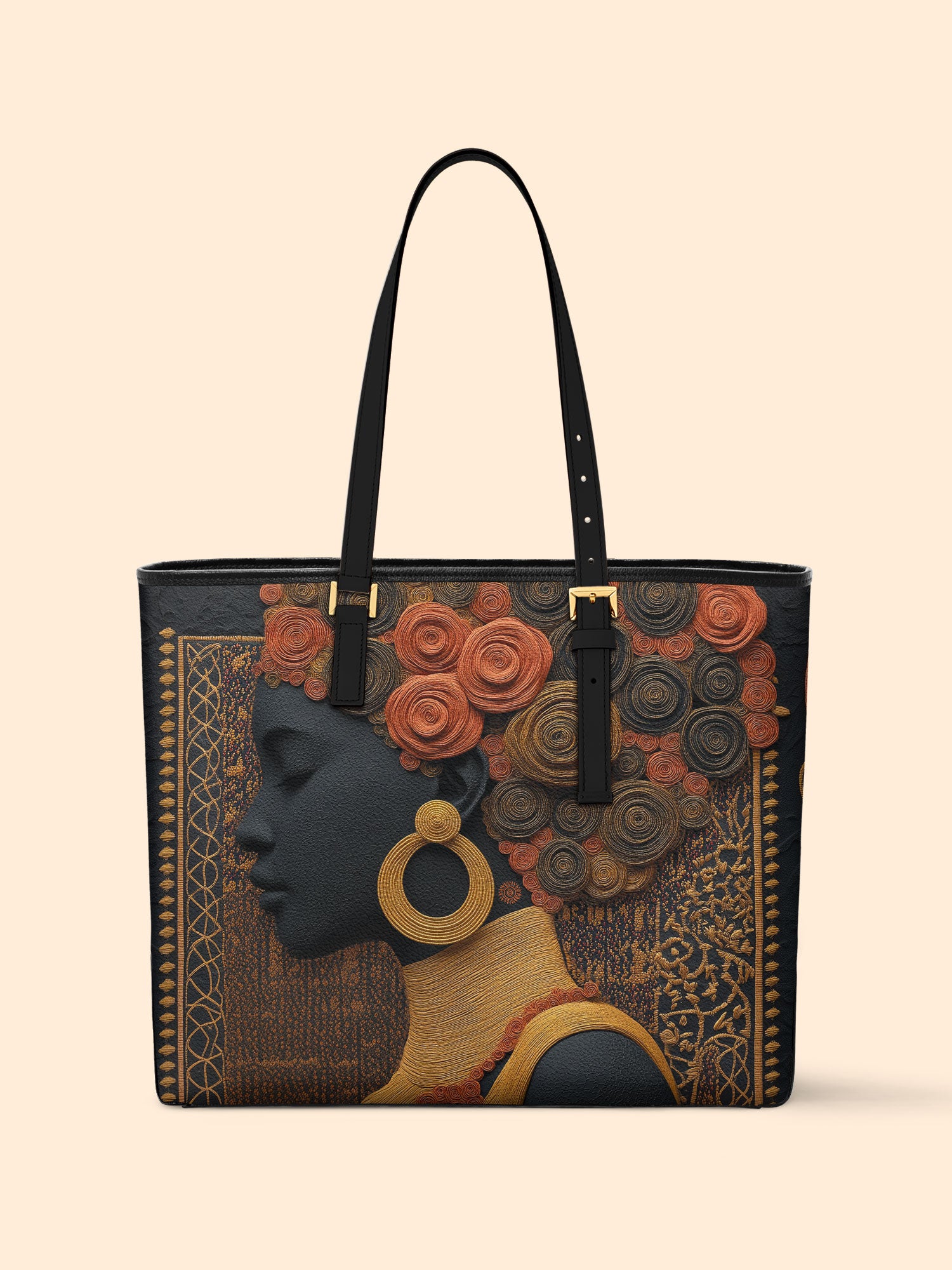 Silent Crown Sleek Leather Tote QR0XD074
