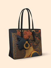 Silent Crown Sleek Leather Tote QR0XD074