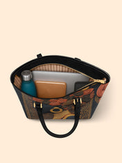 Silent Crown Sleek Leather Tote QR0XD074