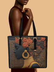 Silent Crown Sleek Leather Tote QR0XD074