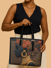 Silent Crown Sleek Leather Tote QR0XD074