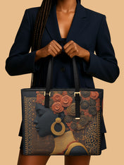 Silent Crown Sleek Leather Tote QR0XD074