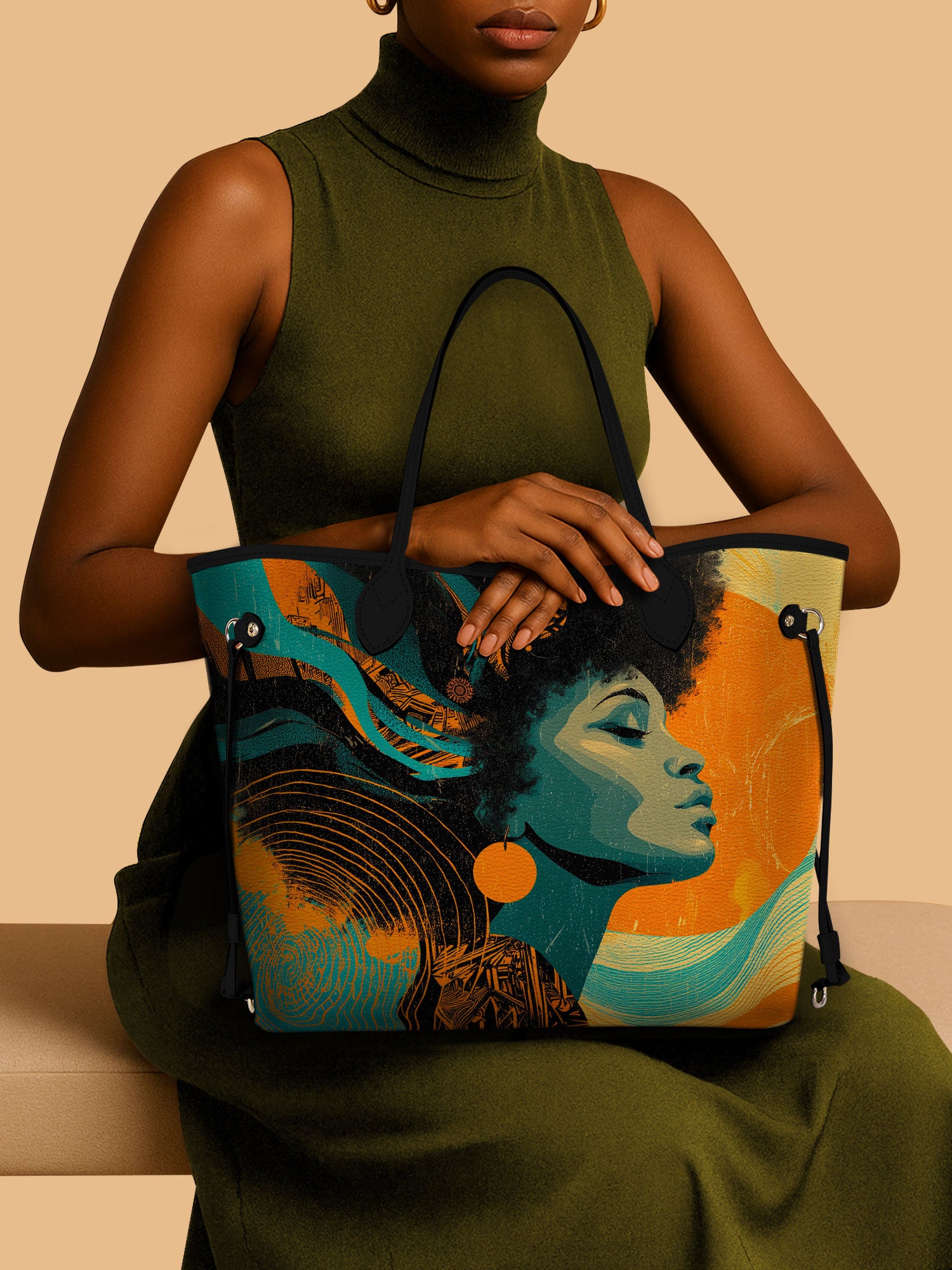 Vibrant Vision Classic Shopper Tote QR0TV014