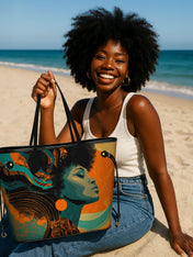 Vibrant Vision Classic Shopper Tote QR0TV014