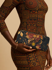 Flora Obscura Slimline Zippy Wallet QR0XD075