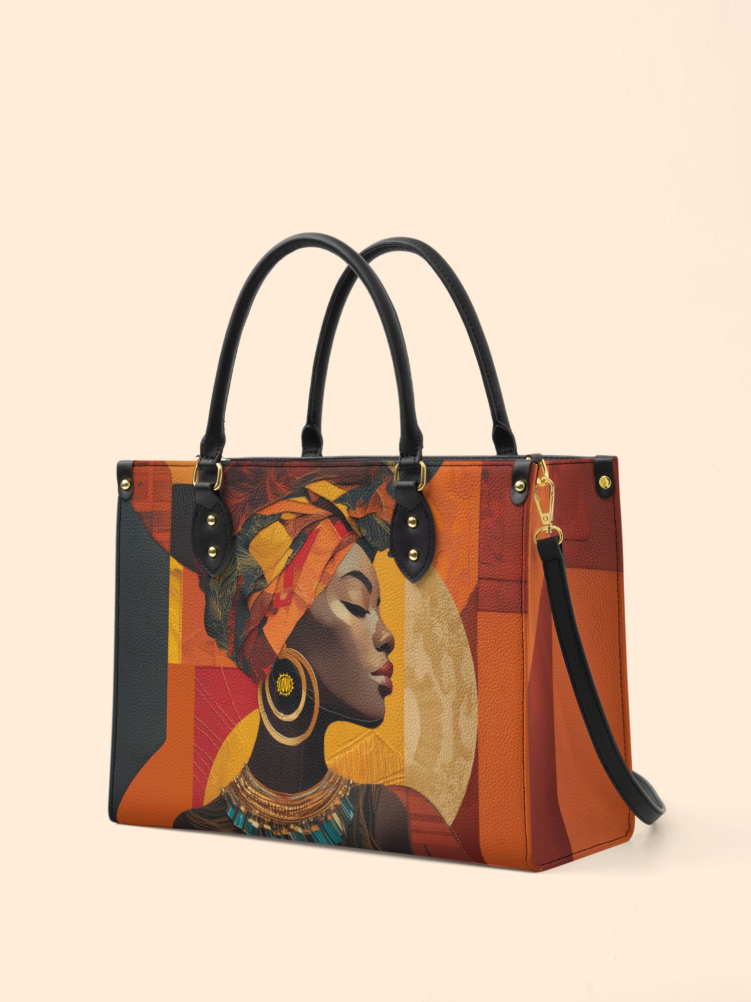 Afrique Hide Premium Leather Handbag QR0XD116