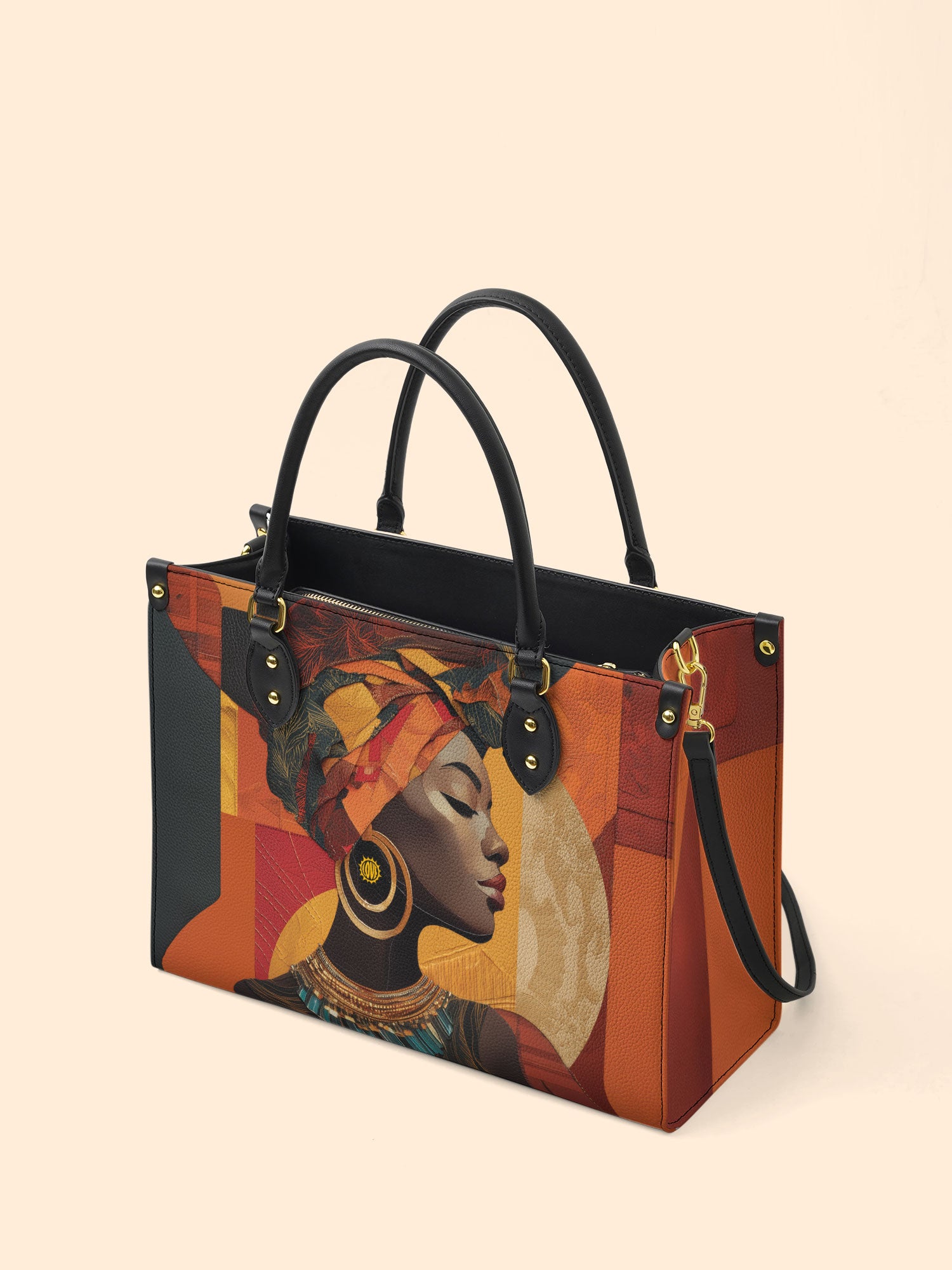 Afrique Hide Premium Leather Handbag QR0XD116