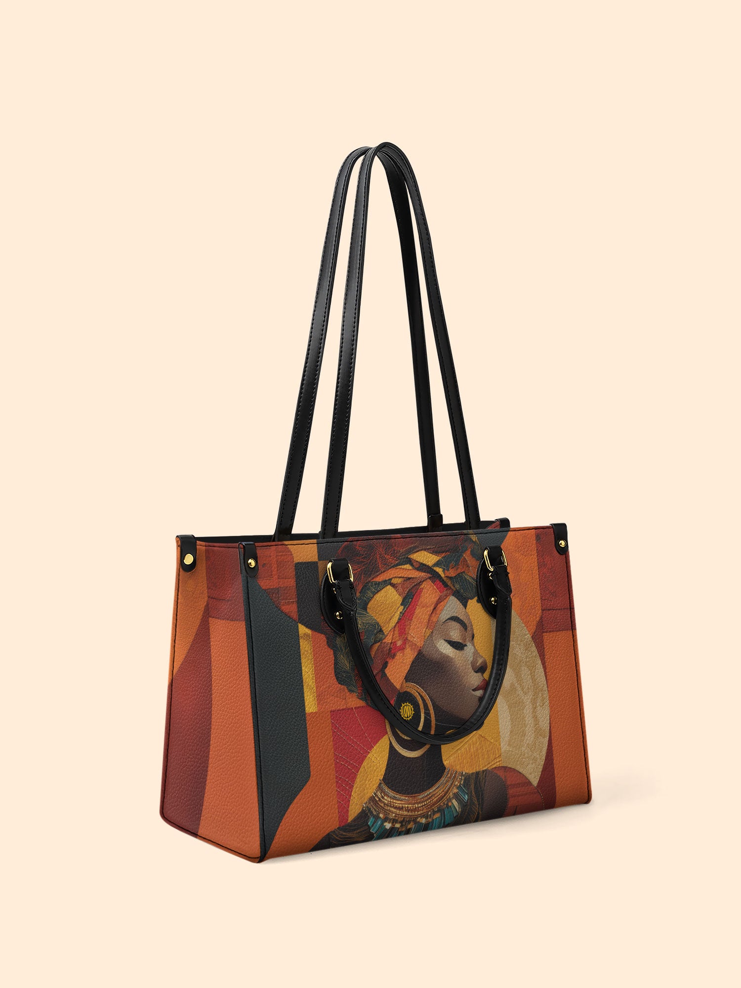 Afrique Hide Premium Leather Handbag QR0XD116