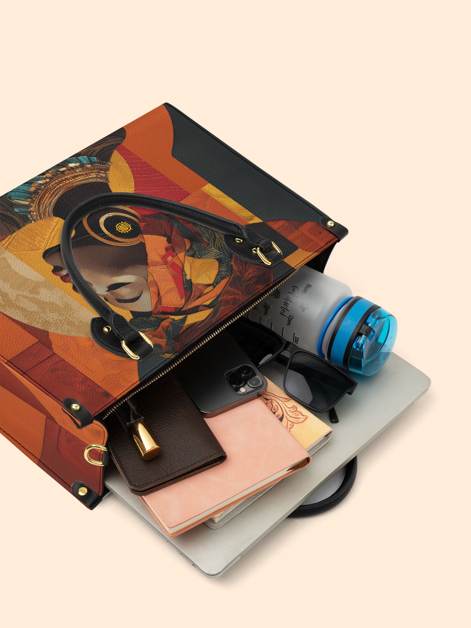 Afrique Hide Premium Leather Handbag QR0XD116