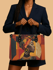 Afrique Hide Premium Leather Handbag QR0XD116