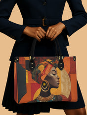 Afrique Hide Premium Leather Handbag QR0XD116