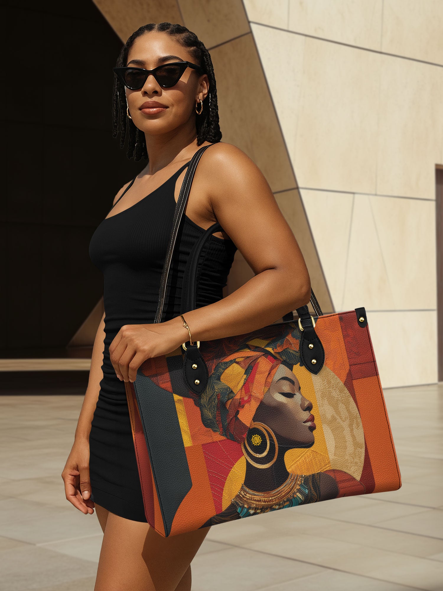 Afrique Hide Premium Leather Handbag QR0XD116