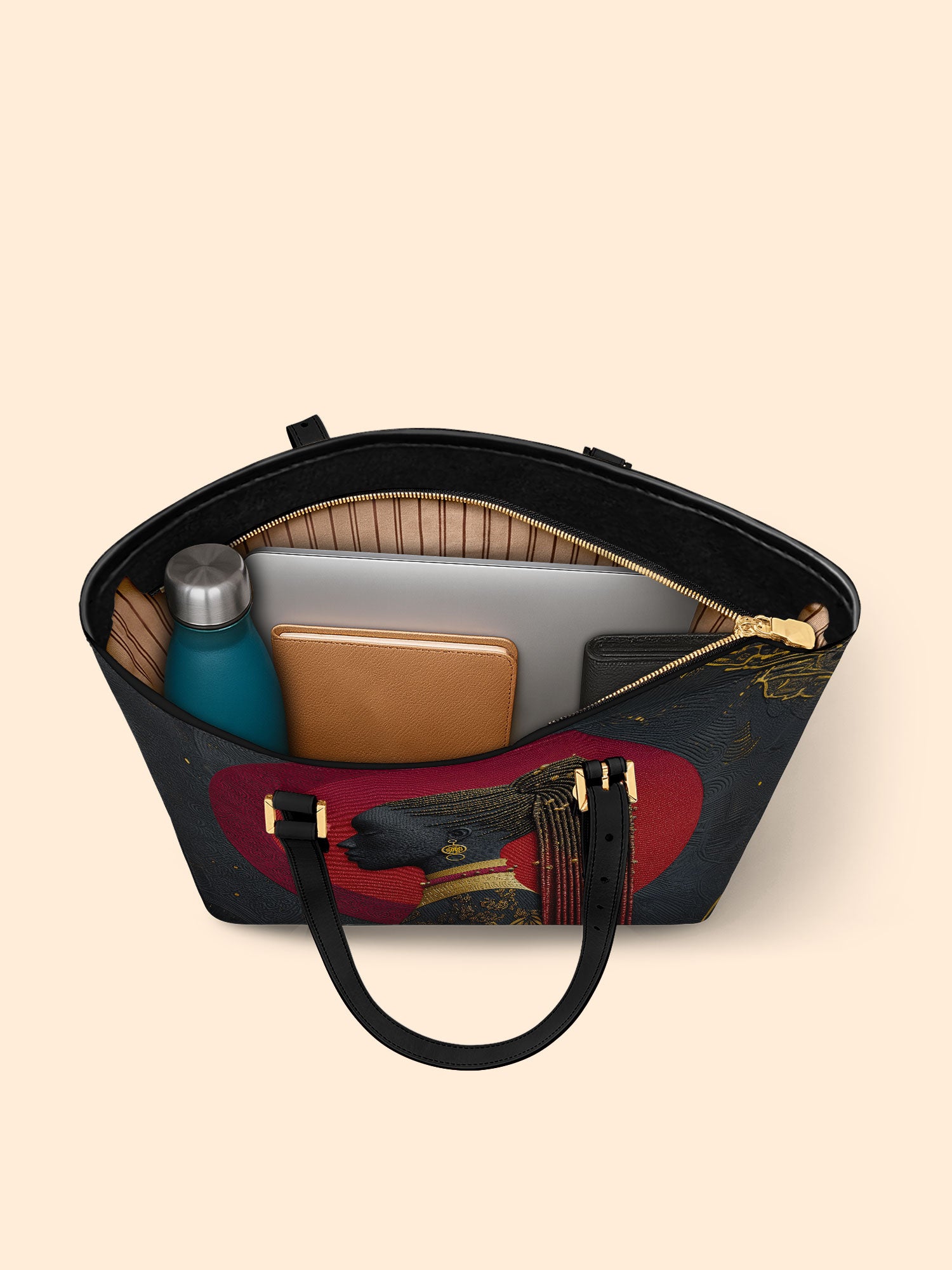 Redline Heiress Sleek Leather Tote QR0XD080