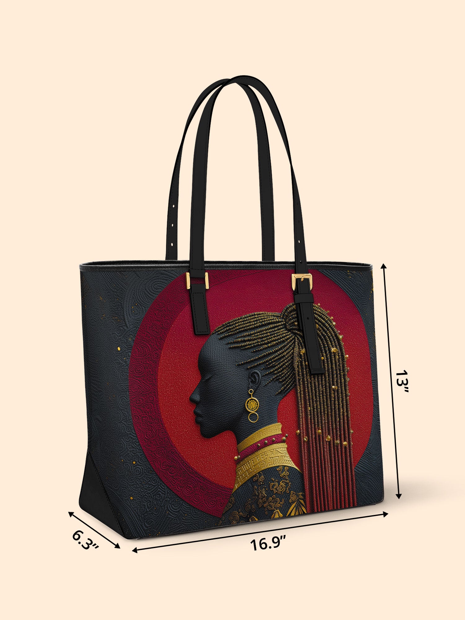 Redline Heiress Sleek Leather Tote QR0XD080