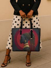 Redline Heiress Sleek Leather Tote QR0XD080