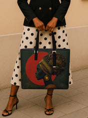 Velvet Mechanica Sleek Leather Tote QR0XD087