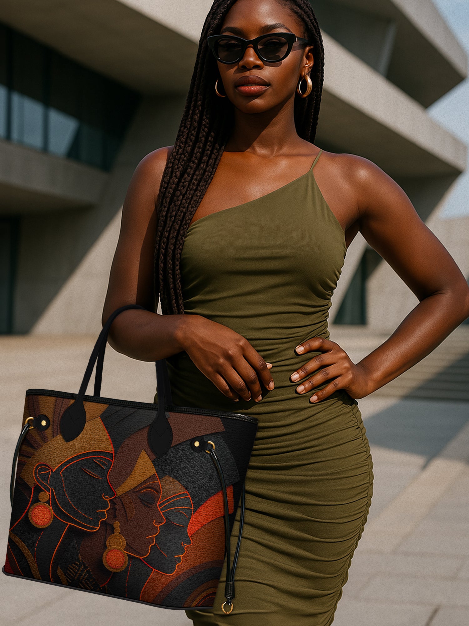 Illuminated Silence Classic Shopper Tote QR0TD038