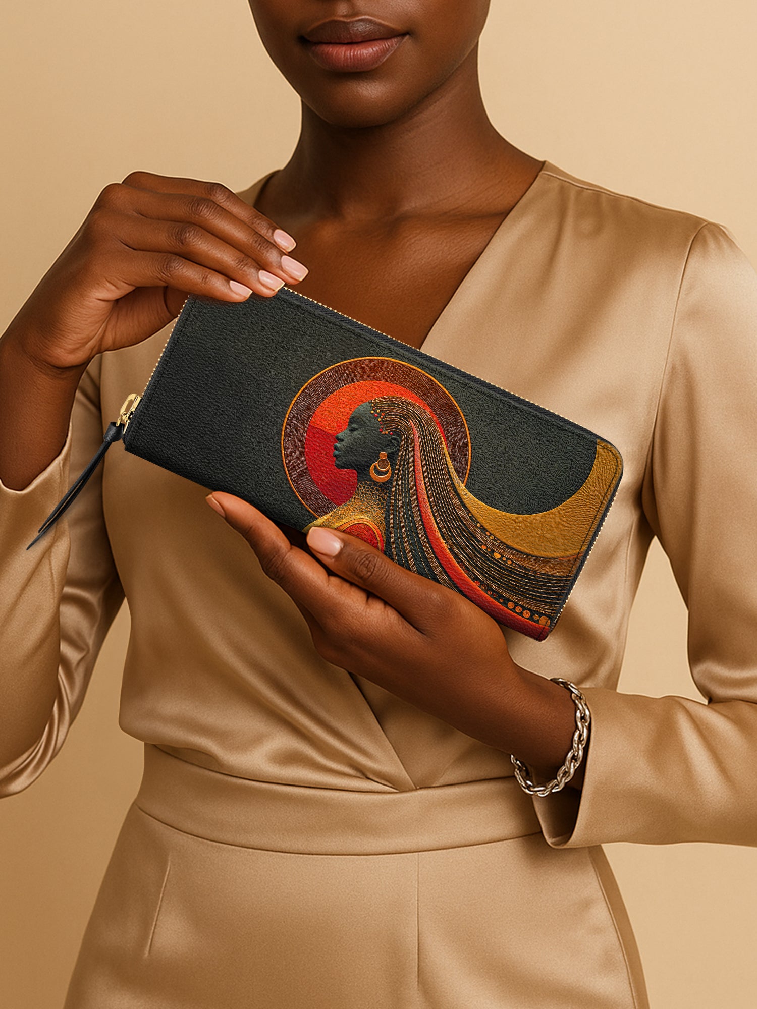 Crescent Drifter Slimline Zippy Wallet QR0XD092