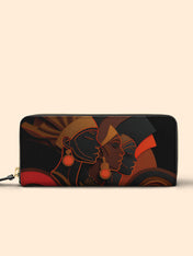 Illuminated Silence Slimline Zippy Wallet QR0TD056