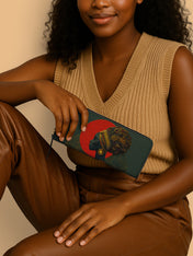 Velvet Mechanica Slimline Zippy Wallet QR0XD181